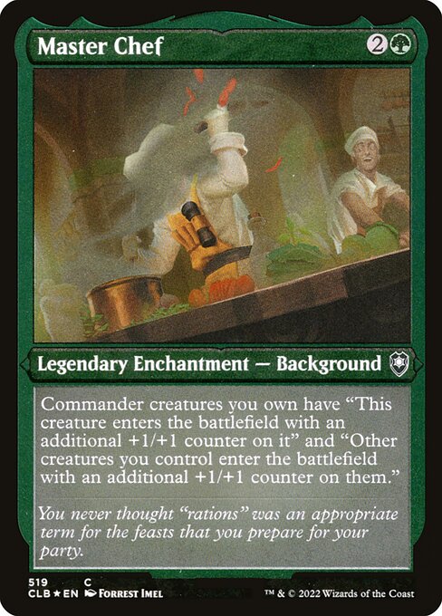 CLB: Master Chef (Foil Etched)