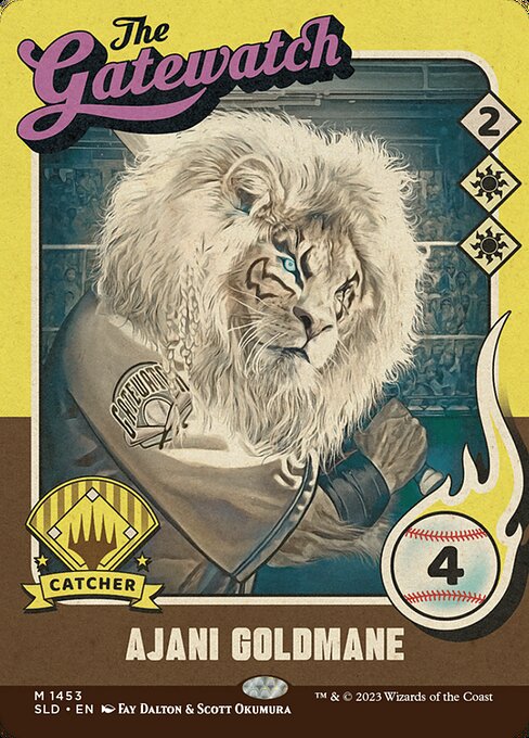 SLD: Ajani Goldmane (1453) (Foil)