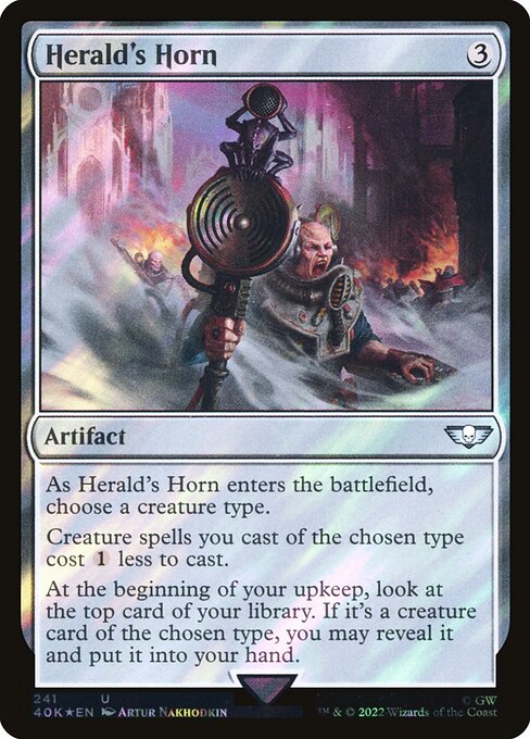 40K: Herald's Horn (Surge Foil)