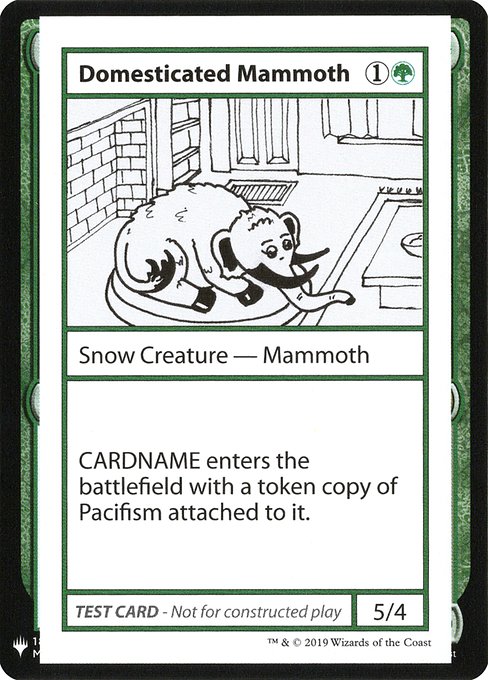 CMB1: Domesticated Mammoth