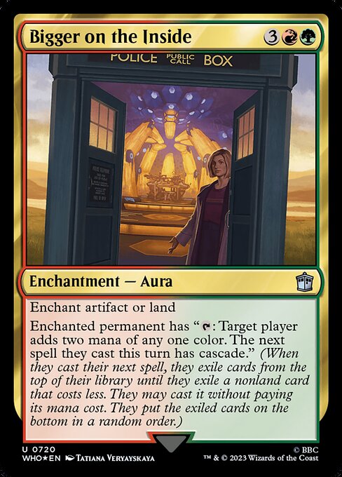 WHO: Bigger on the Inside (Surge Foil)