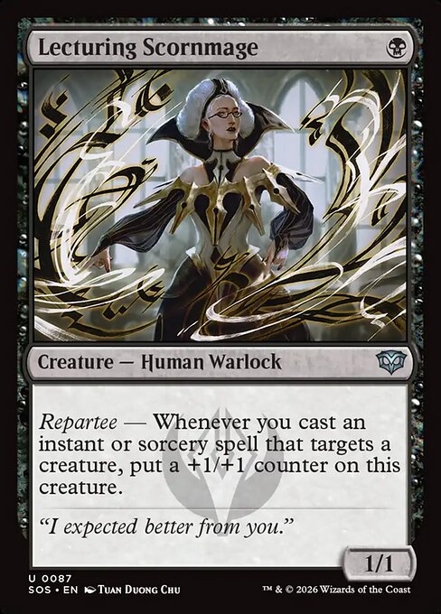 SOS: Lecturing Scornmage