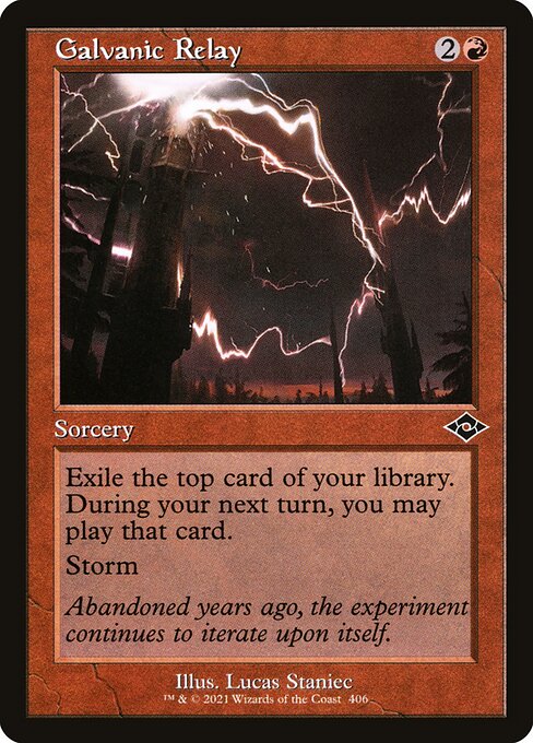 MH2: Galvanic Relay (Retro Frame) (Foil)