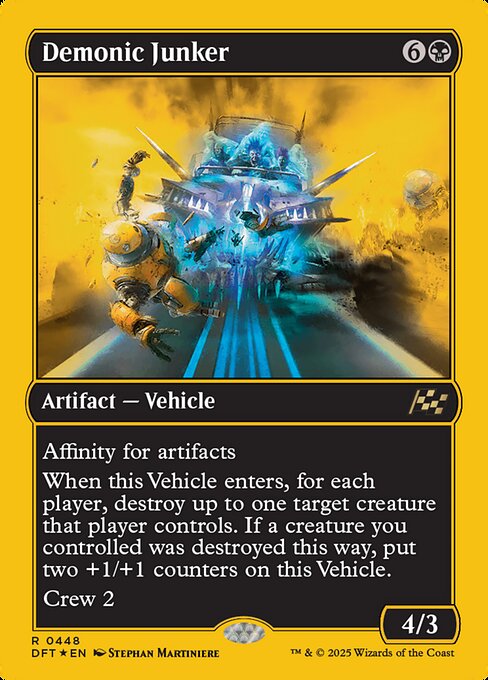 DFT: Demonic Junker (First-Place Foil)