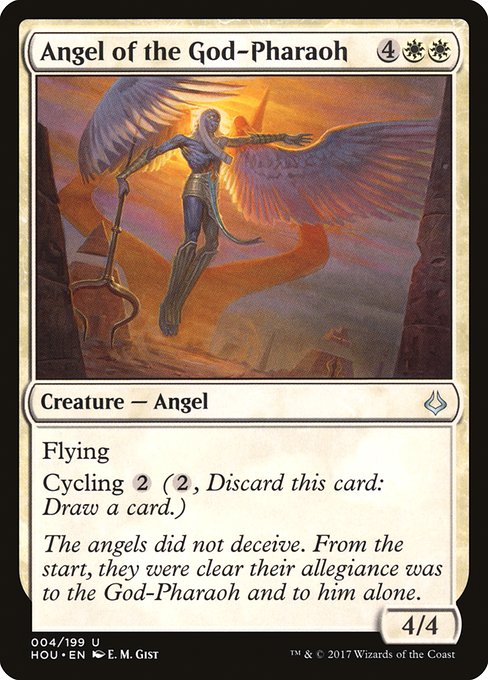 HOU: Angel of the God-Pharaoh