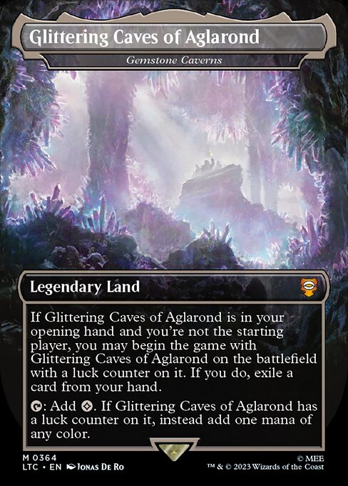 LTC: Glittering Caves of Aglarond - Gemstone Caverns (Foil)