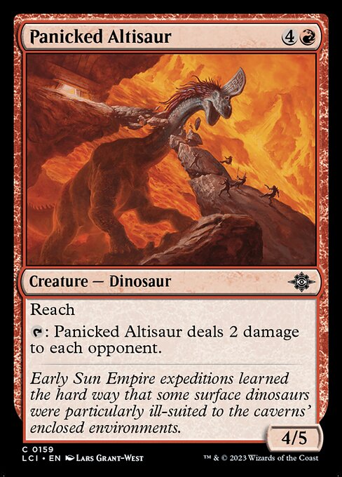 LCI: Panicked Altisaur