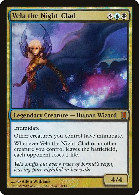 CM1: Vela the Night-Clad (Foil)