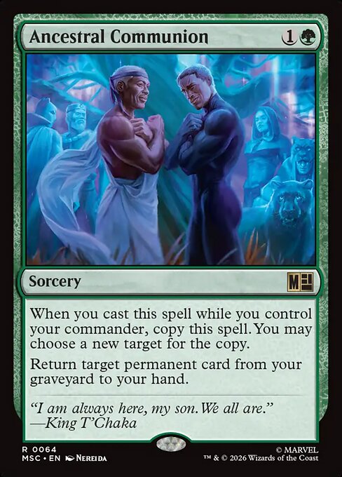 MSC: Ancestral Communion