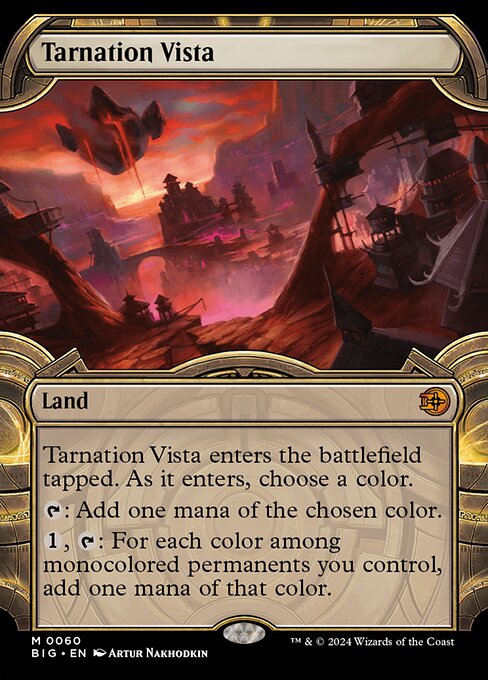 BIG: Tarnation Vista (Showcase) (Foil)