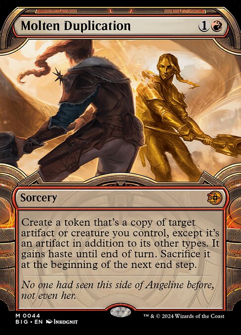BIG: Molten Duplication (Showcase) (Foil)
