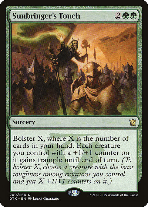 DTK: Sunbringer's Touch (Foil)