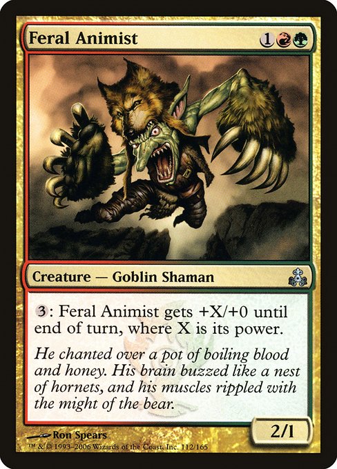 GPT: Feral Animist (Foil)