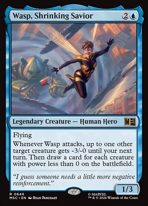 MSC: Wasp, Shrinking Savior (Foil)