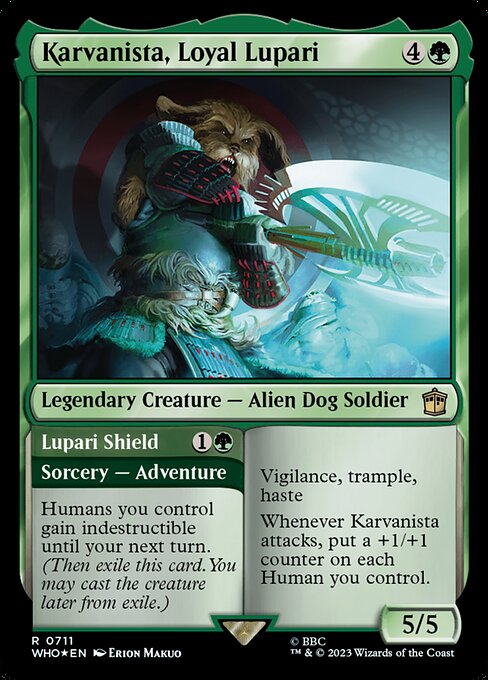 WHO: Karvanista, Loyal Lupari (Surge Foil)