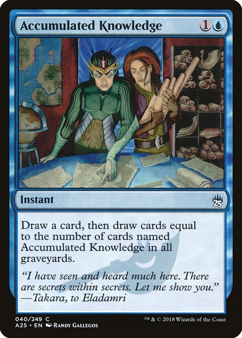 A25: Accumulated Knowledge (Foil)