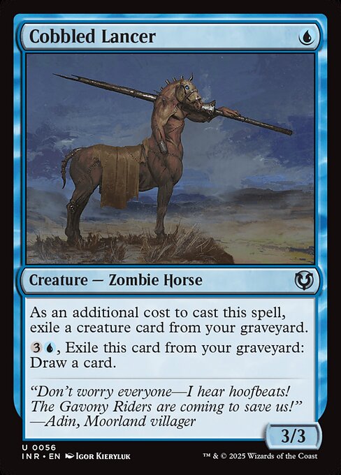 INR: Cobbled Lancer (Foil)