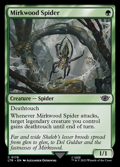 LTR: Mirkwood Spider (Foil)