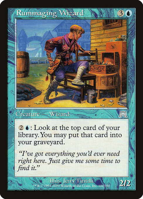 ONS: Rummaging Wizard (Foil)