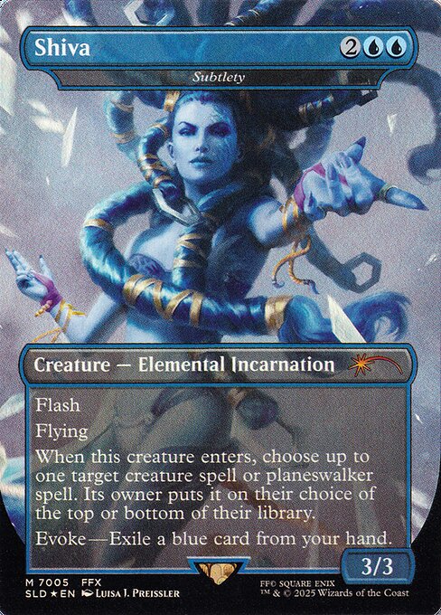 SLD: Shiva - Subtlety (Rainbow Foil)