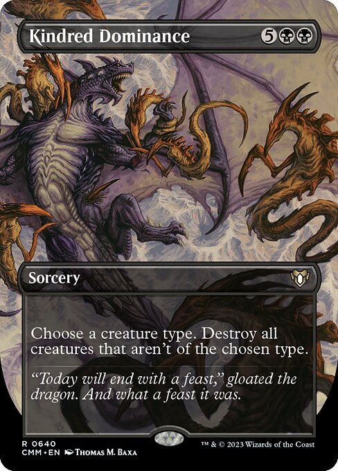 CMM: Kindred Dominance (Borderless) (Foil)