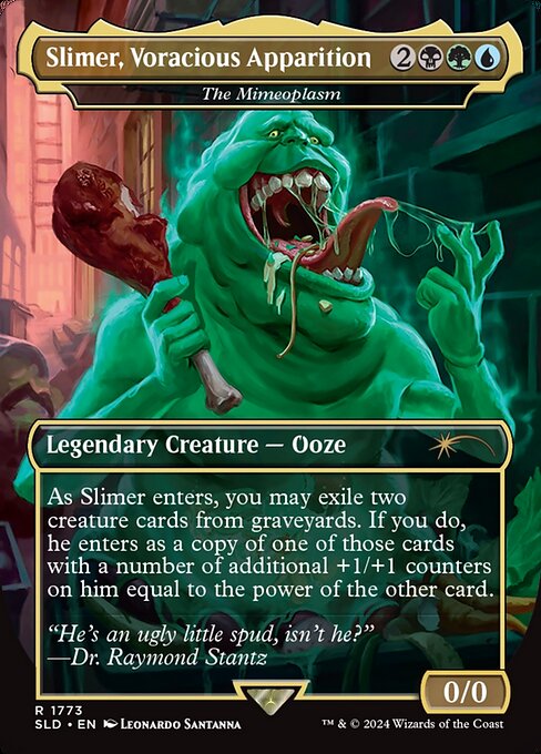 SLD: Slimer, Voracious Apparition - The Mimeoplasm