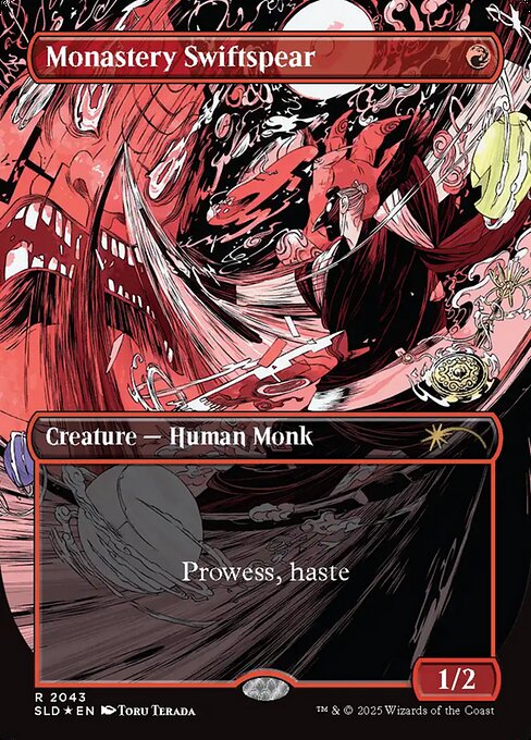SLD: Monastery Swiftspear (2043) (Raised Foil)