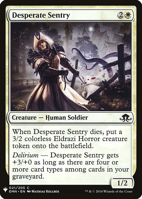 PLST: Desperate Sentry