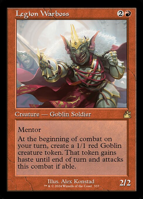 RVR: Legion Warboss (Retro Frame) (Foil)