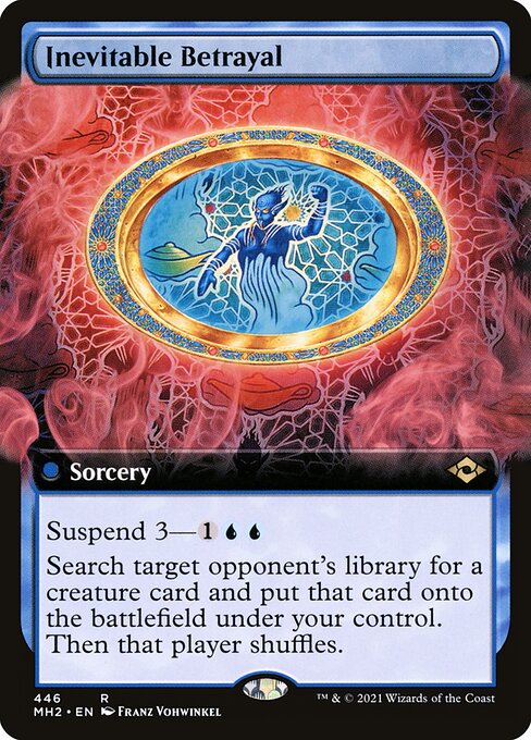 MH2: Inevitable Betrayal (Extended Art) (Foil)