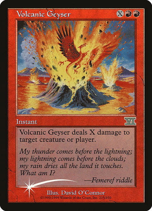 FNM: Volcanic Geyser (Foil)