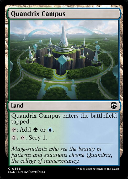 M3C: Quandrix Campus (Foil)