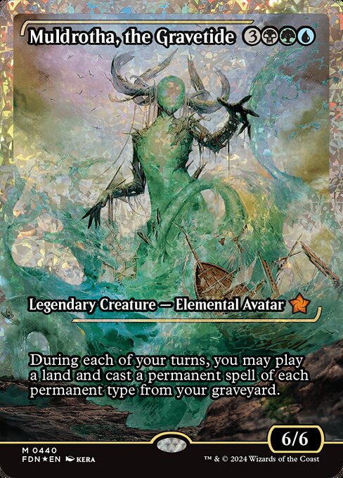FDN: Muldrotha, the Gravetide (Showcase) (Fracture Foil)