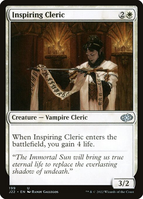 J22: Inspiring Cleric