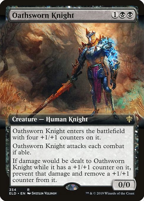 ELD: Oathsworn Knight (Extended Art)