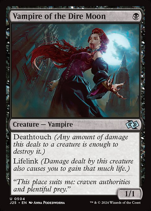J25: Vampire of the Dire Moon
