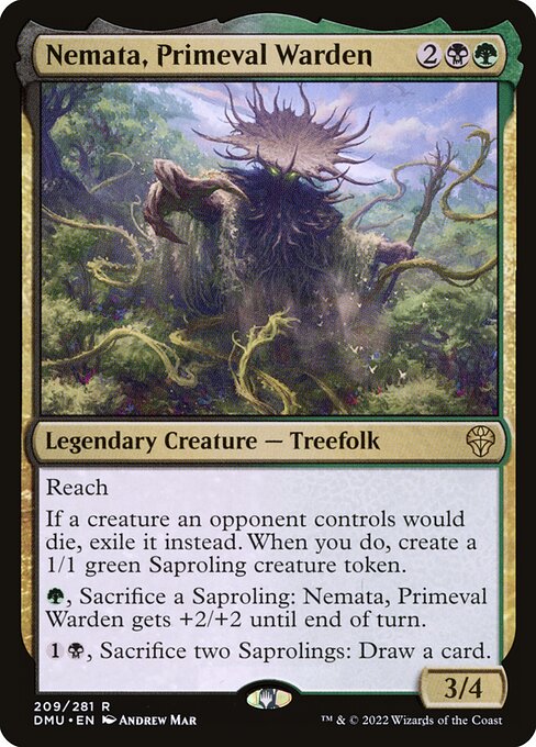 DMU: Nemata, Primeval Warden (Foil)