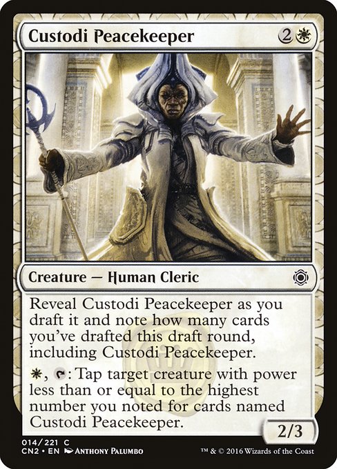 CN2: Custodi Peacekeeper (Foil)