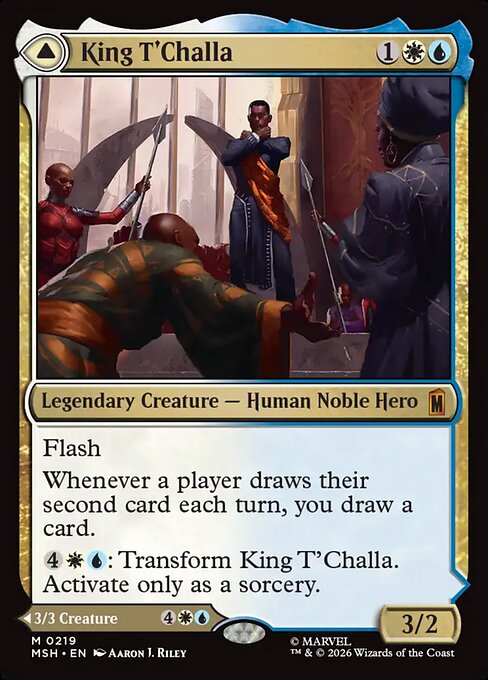 MSH: King T'Challa (Foil)