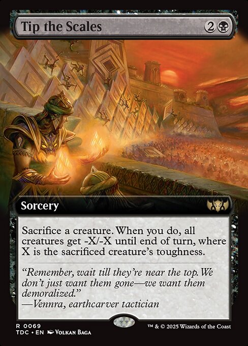 TDC: Tip the Scales (Extended Art)