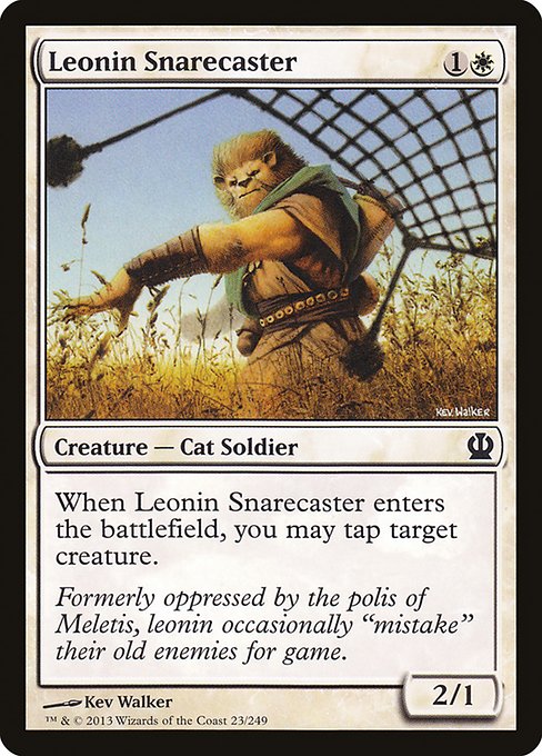 THS: Leonin Snarecaster (Foil)