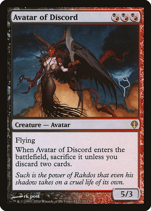 ARC: Avatar of Discord