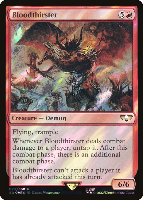 40K: Bloodthirster (Surge Foil)