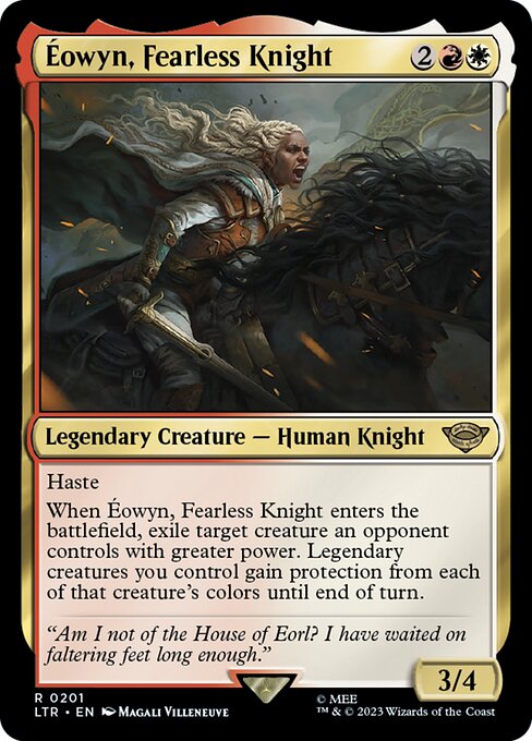 LTR: Eowyn, Fearless Knight