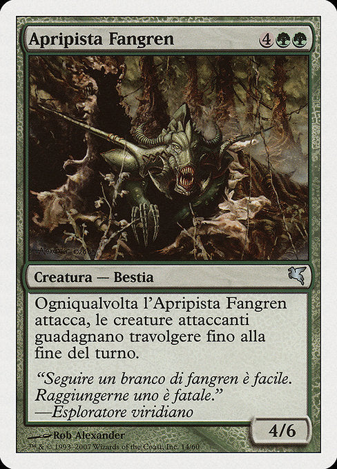 PSAL: Fangren Pathcutter (Italian) - "Apripista Fangren" (K14)