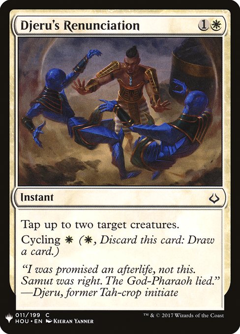 PLST: Djeru's Renunciation