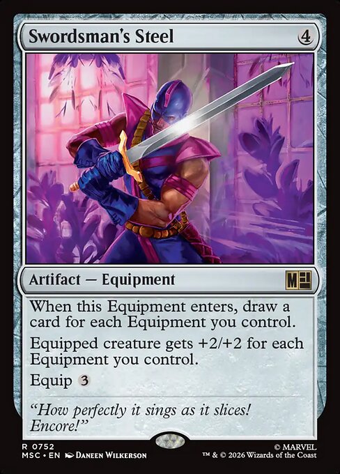 MSC: Swordsman's Steel