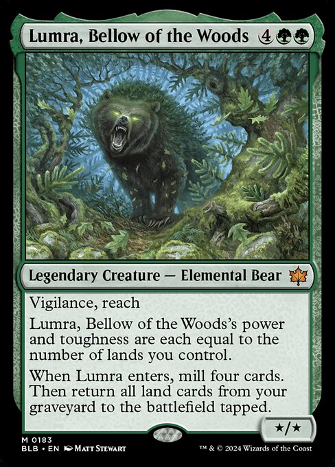 BLB: Lumra, Bellow of the Woods (Foil)