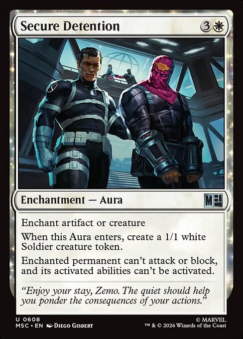 MSC: Secure Detention (Foil)