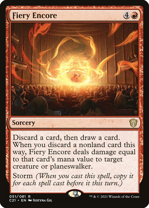 C21: Fiery Encore